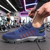 Sports men's shoes summer new large size fly-woven breathable mesh shoes men's non-slip and wear-resistant casual running shoes men