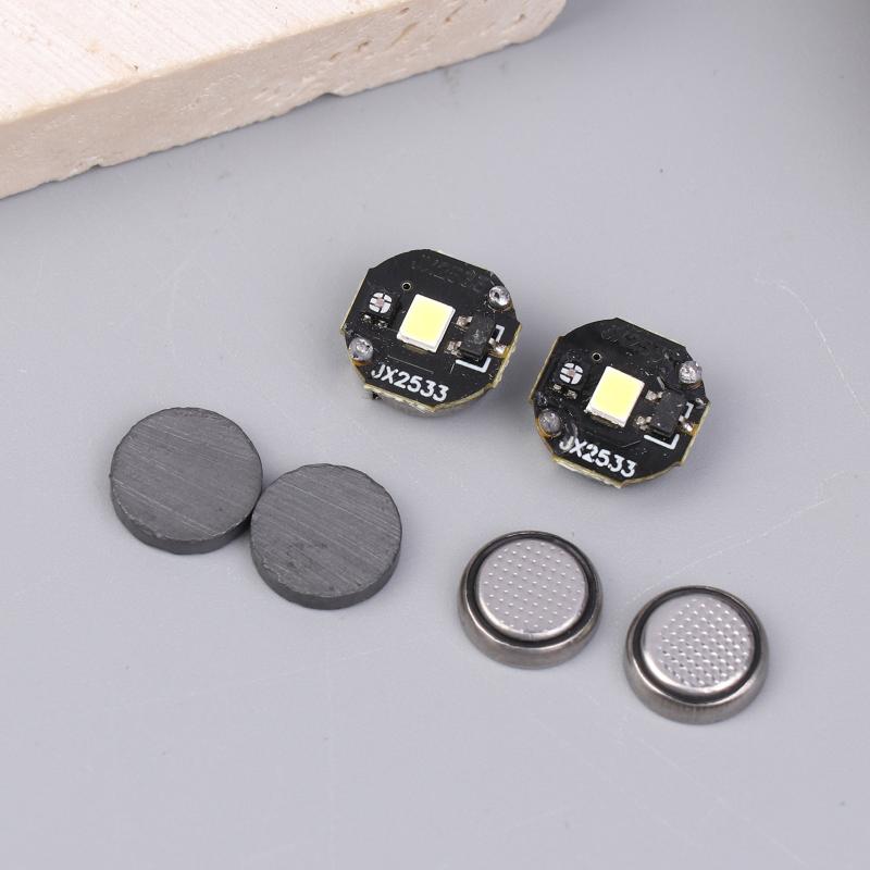 Mini Magnetic Switch LED Lamp for Dollhouse Lighting Tiny Model Toy Eyes Accessories Compact Design for DIY Craft Scenes