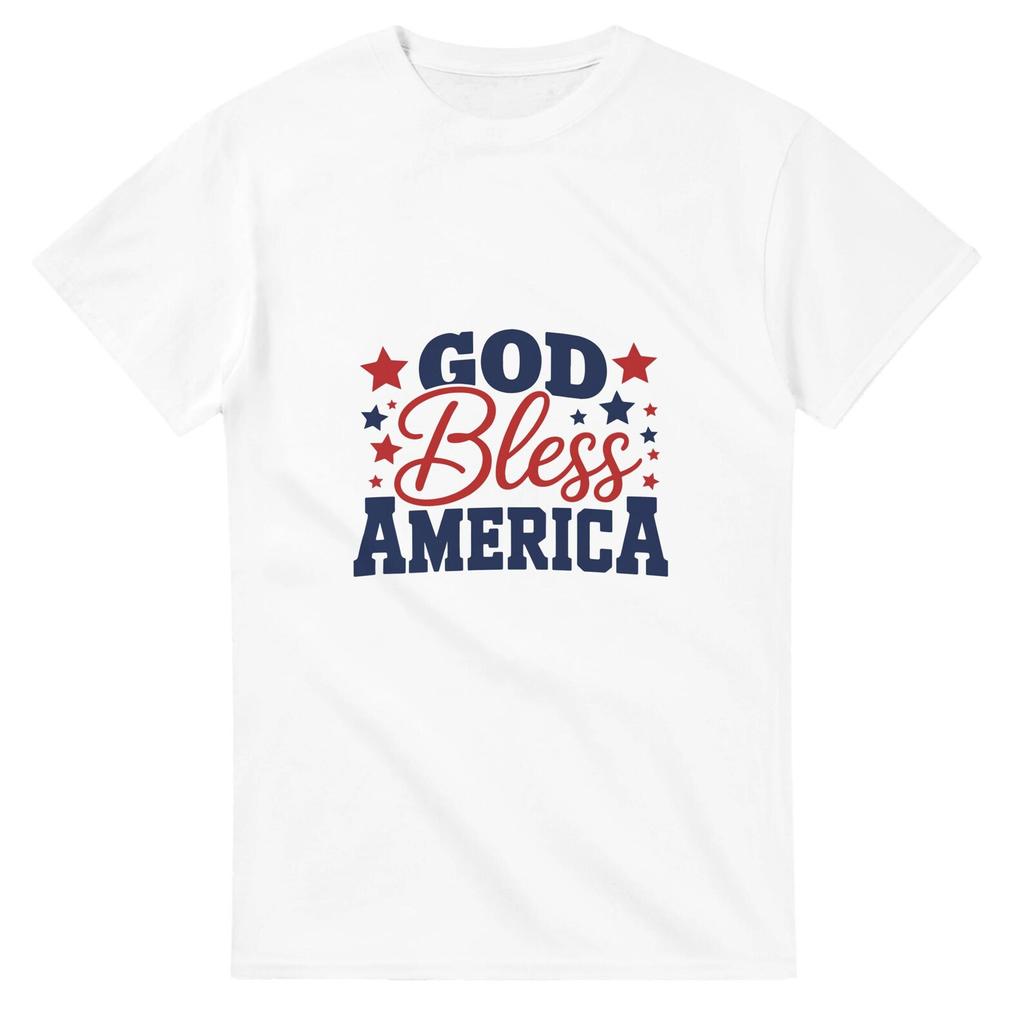 4th of July God Bless America Unisex T shirt