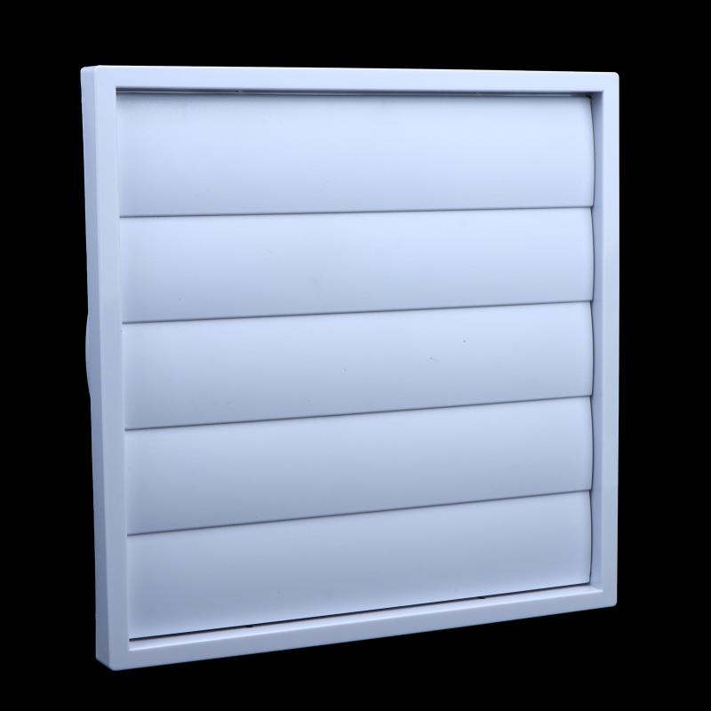 Grilă Ventilație Unidirecțională din Plastic Alb Gura de Evacuare Aer Anti-Praf pentru Baie Toaletă Montare pe Perete Tavan