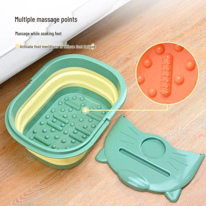 

Foldable Portable Foot Bath Basin for Women and Pregnant Women оранжевый