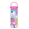 Stainless Steel Insulated Water Bottle 550ml Wide Mouth Portable Travel Mug With Handle Outdoor Gym Office