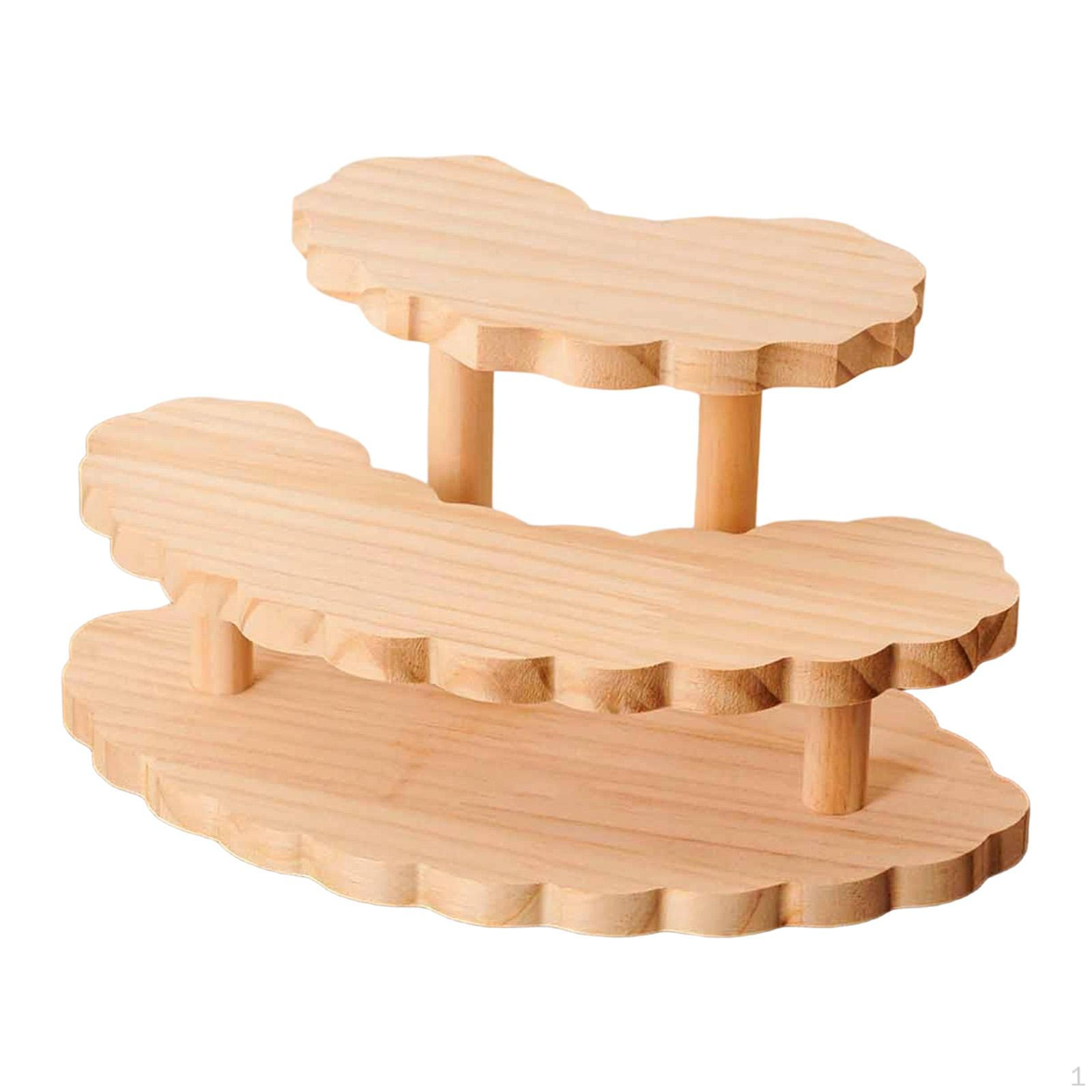 

Подставка для демонстрации фигурок, полка, держатель для хранения, декоративный настольный органайзер для парфюмерии для 3 Tier