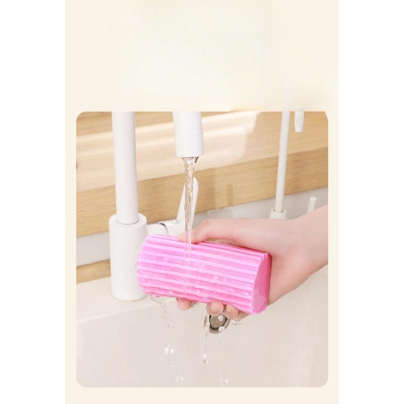 Household Cleaning Sponge Washbasin, Water-absorbing Sponge Block, Oil-proof and Easy-to-clean Sponge Wipe