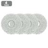 Easy Install Mop Pads For Vacuum Mop Pads Microfiber Cloths As Shown Washable Mop Pads Machine Washable Reusable Design