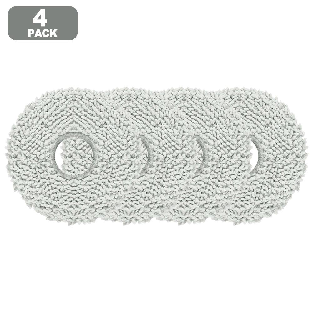 Easy Install Mop Pads For Vacuum Mop Pads Microfiber Cloths As Shown Washable Mop Pads Machine Washable Reusable Design