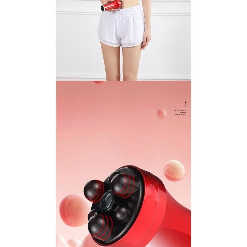 1Pc rechargeable heated abdominal massager, massager, abdominal massage, warm moxibustion