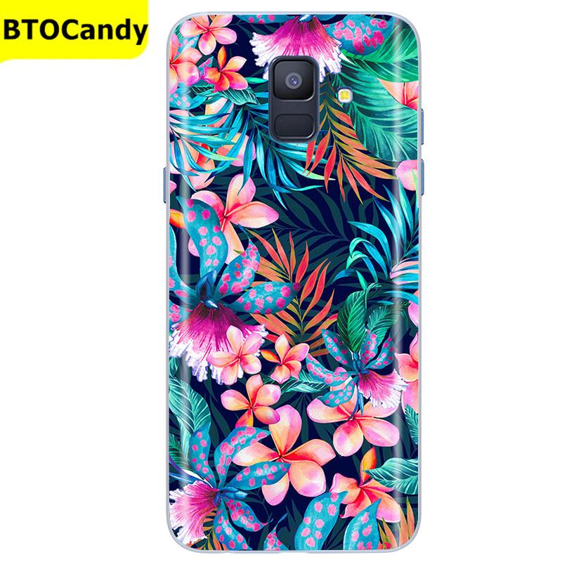 For Samsung Galaxy A6 2018 Silicone Case SIM SM A600 A600F Phone Case For Samsung A6 plus 2018 A605 A605F A6+ A 6 Tpu Case Coque