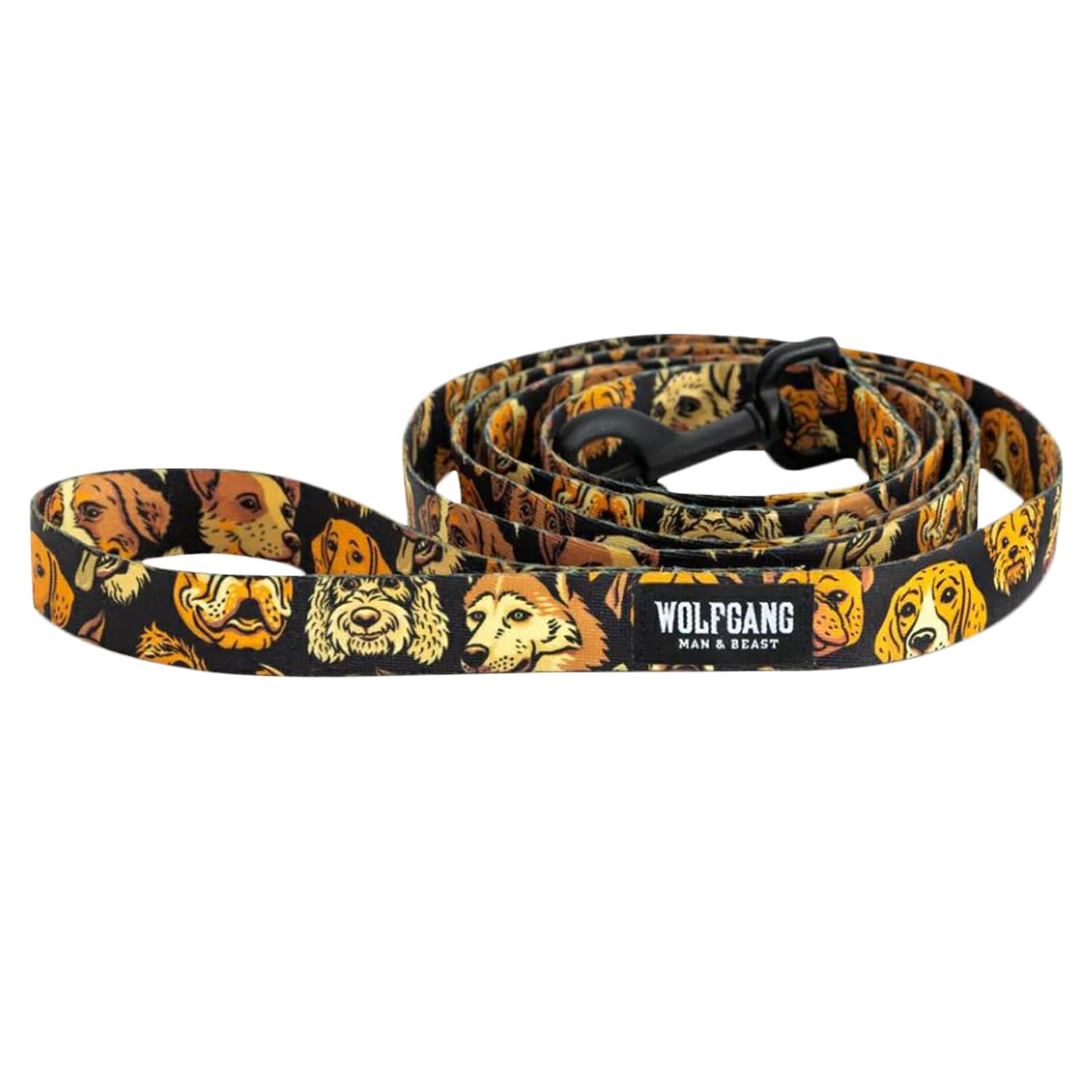 

WOLFGANG MugShot Leash, Large, 2.5cm Wide x 183cm Long (For Medium and Large Dogs)