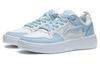 Li Ning Line 2.0 Slip Resistant Abrasion Resistant Low Top Skateboard Shoes Women's White Blue AGCT338-3