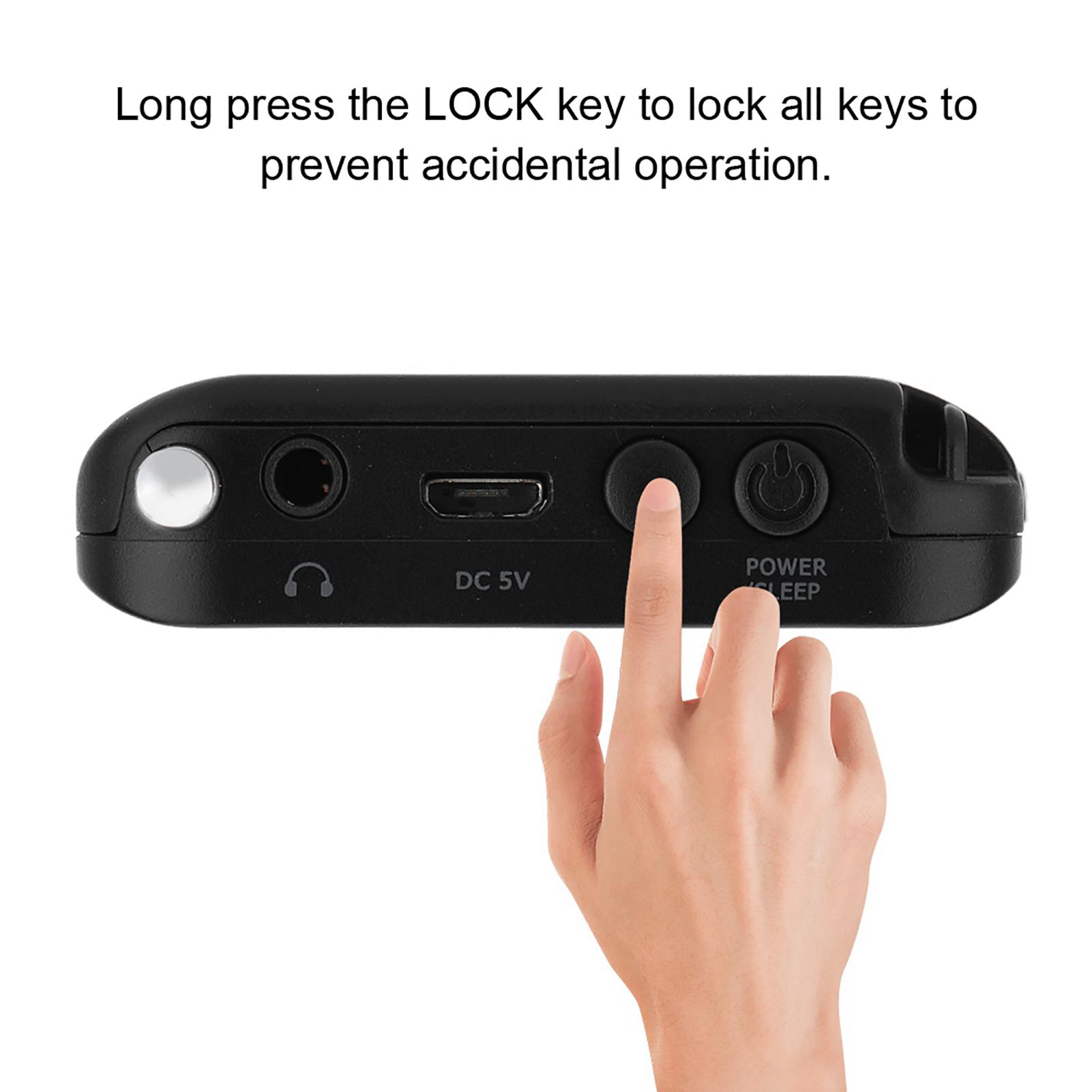 

AM FM цифровое радио 2-полосное стерео радио цифровая настройка радио карманное радио портативный экран ICD