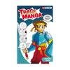 Drawing Template - GO MANGA - Knight - Soft Plastic - A4 Size - For Children