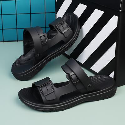 Fashion Men's Fashion Summer Slippers New Outdoor Soft Sole Non-slip Beach Sandals Casual EVA Slides Couple House Flat Slipper Size 47