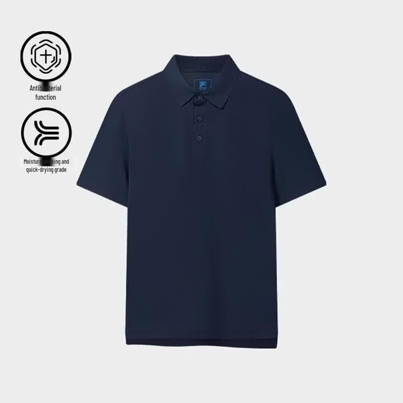Fila Men's Wang Yang Collection Moisture-Wicking Quick-Dry Knit Polo Shirt