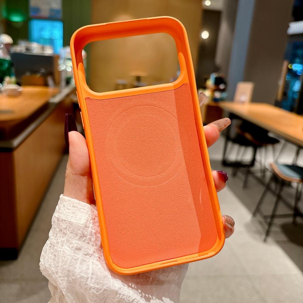 For Magsafe Soft Liquid Silicone Case for iPhone 17 16 15 Pro Max 14 Plus 12 13 Air Magnetic Candy Solid Color Shockproof Cover