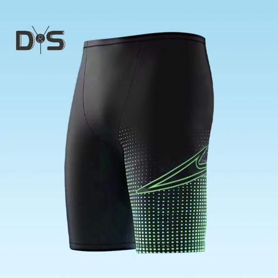 Men Swimming Trunks Beach Shorts High Elastic Breathable Waterproof Quick Dry Bathing Suit Anti-UV Snug Fit Swimming Trunks