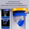 Toilet Flange Sealing Rings Toilet Bowl Gasket Flange Rings with Backflow Prevention Valves Bathroom Parts Easily Use