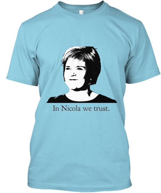 In Nicola We Trust T-Shirt Made in the USA Size S to 5XL L