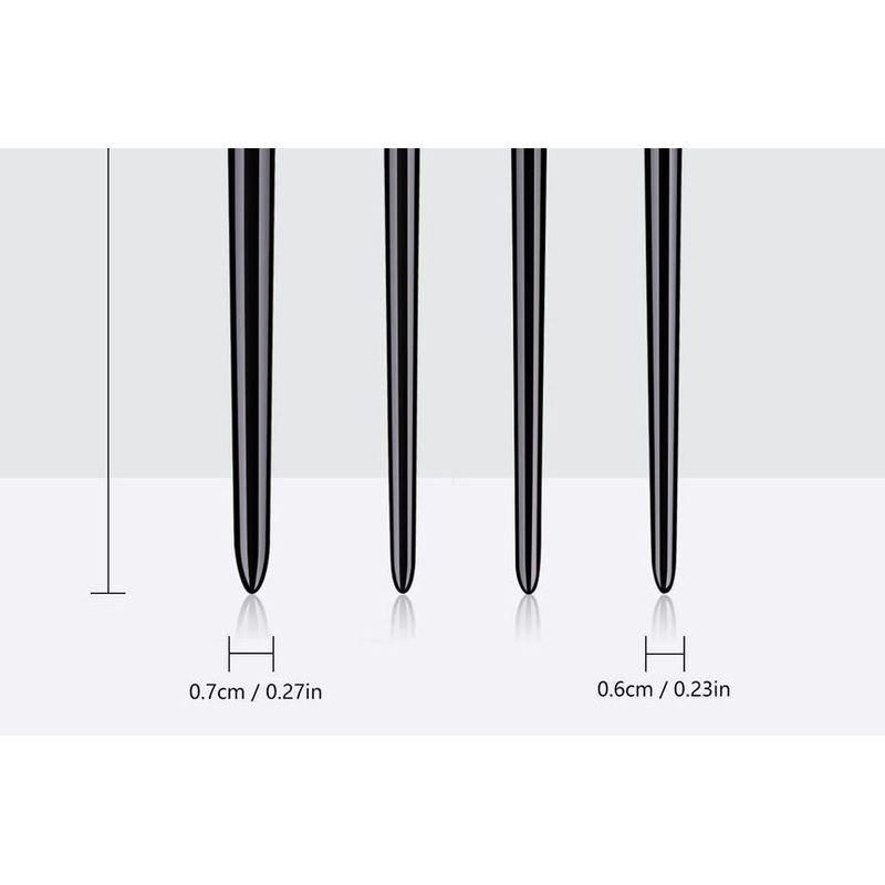 Pinselstrich der Schönheit - Set mit 4: Eyelinerpinsel
