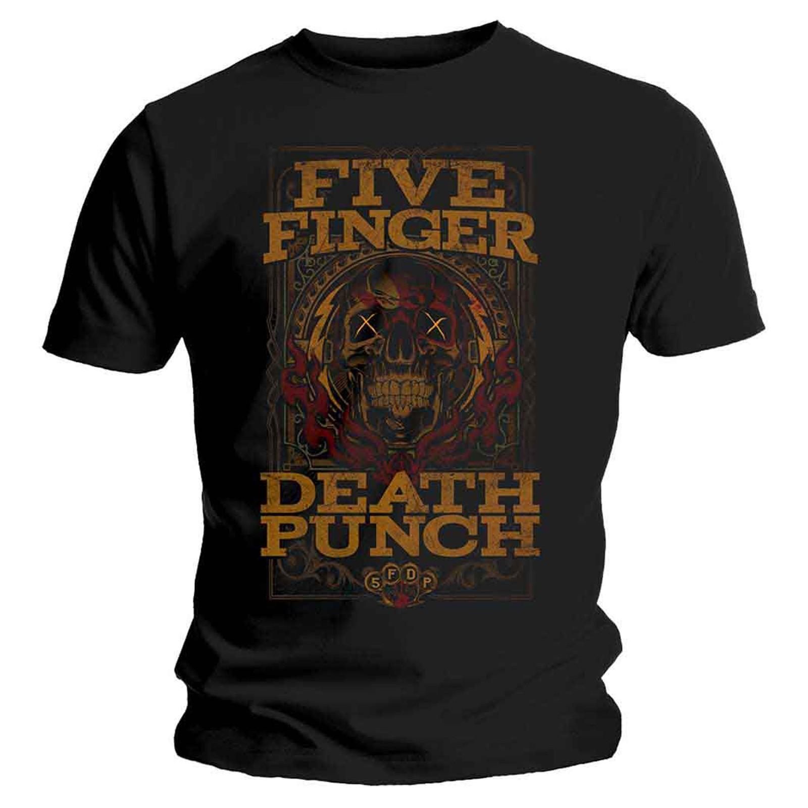Five Finger Death Punch Wanted T Shirt Unisex T-Shirt XXXL