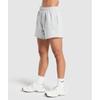 Gymshark Training Fleece Shorts Light Grey Core Marl B6a1p Gbcn