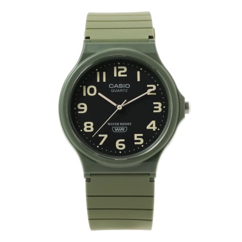 

BEAMS BOY CASIO MQ24 Women s Watch, Color: Olive, Free, 13480001259