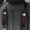 Car Seat Shoulder Belt Cover Protector Pad Auto Accessories For Peugeot 308 408 508 RCZ 208 3008 2008 206 207 108 406 407 408 206 207 208 306 307