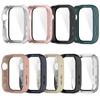 For Huawei Watch Fit 4 Watch Case PC Frame Cover with Tempered Glass Screen Film