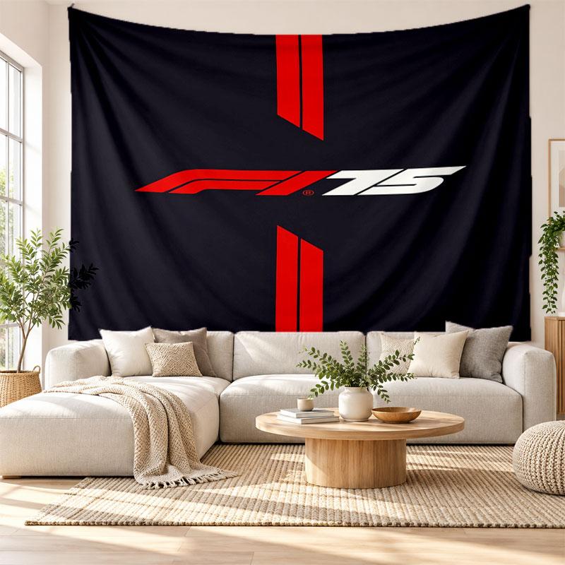 F1 Wall Tapestry, Soft Fabric Wall Hanging, Decorative Backdrop For Bedroom Home Wall Art