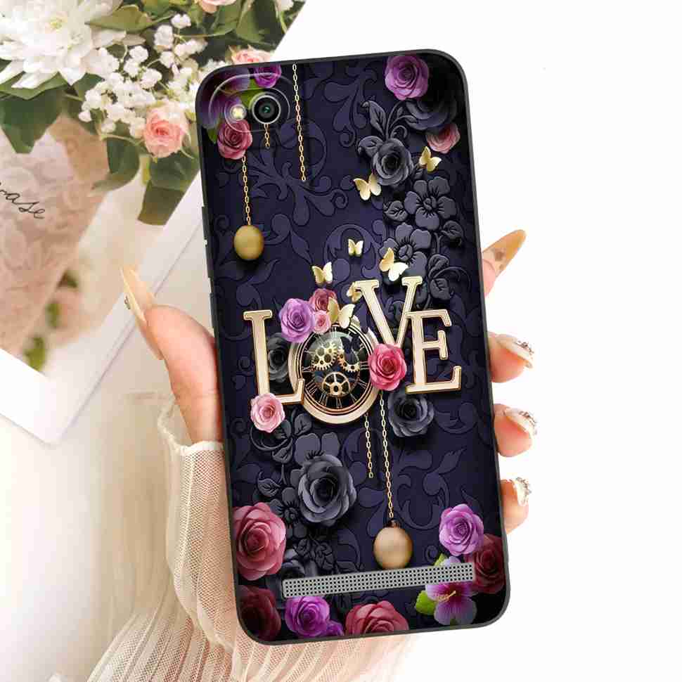 For Xiaomi Redmi 5A Case Fashion Cartoon Print Soft Silicone Cover For Redmi 5A MCG3B MCI3B Phone Protective Cases