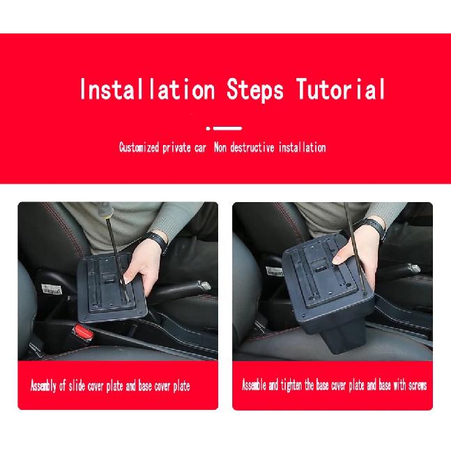 For Chevrolet Spark Armrest Box For Chevrolet Spark 3 III Aveo T200 Car Armrest Storage Box Car Accessories Interior Details