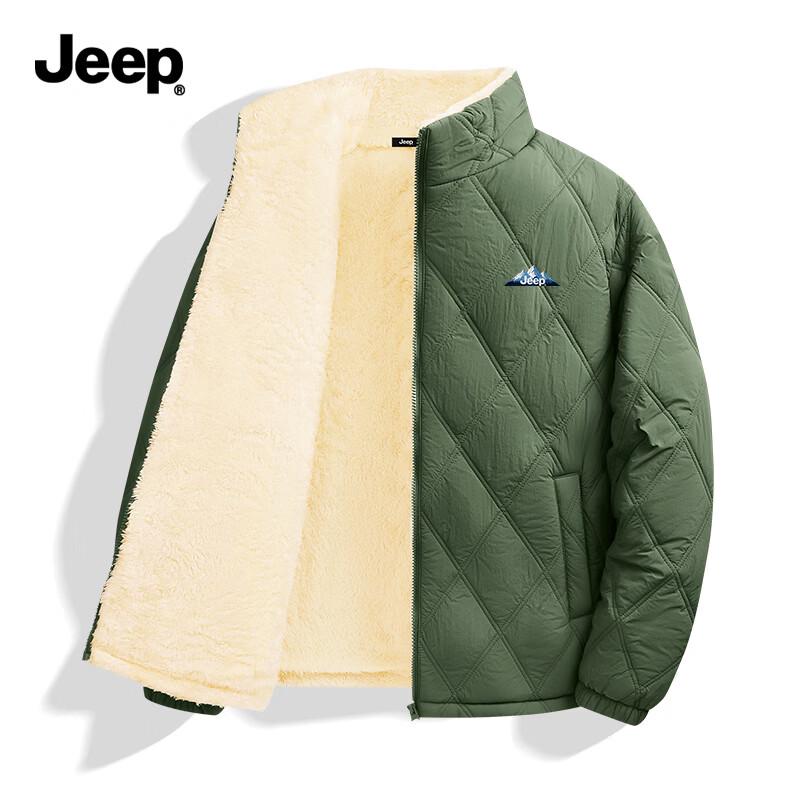 JEEP Men s Plus Velvet Padded Jacket XL