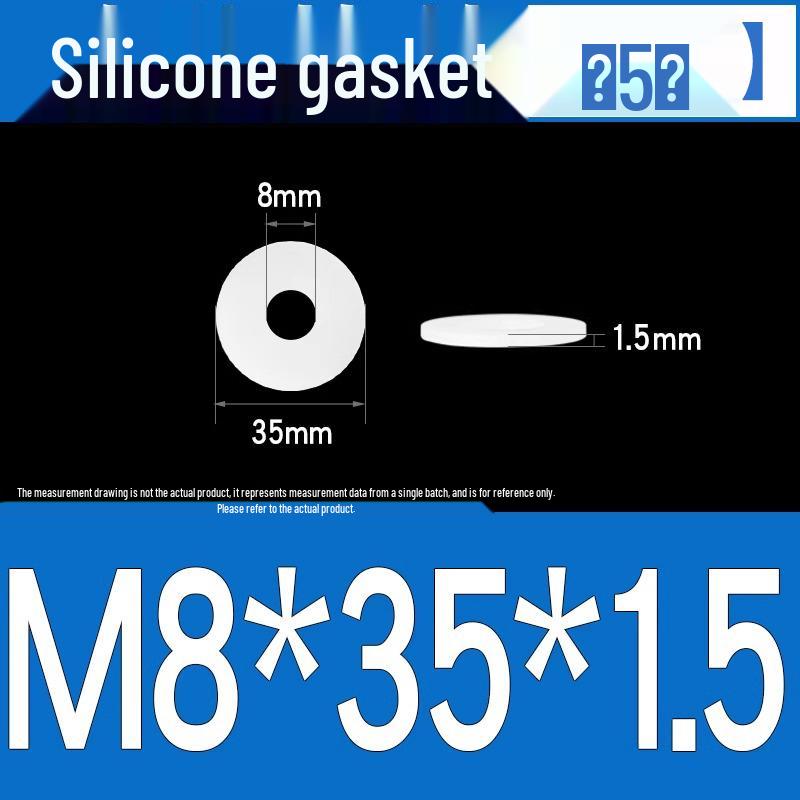 Silicone High-Temp Waterproof Gasket & Shock Absorbing Seal Pad