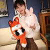 Little Fox Rabbit Doll Plush Toy Groundhog Doll Girl Soothing Ragdoll Birthday Gift