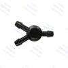 Y Tee connector general Fuel line Y style connector plastic one way valve 5pcs a lot