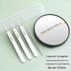 Stainless Steel Blackhead Remover Tool Set: Clips and Needles for Acne and Pimple Care