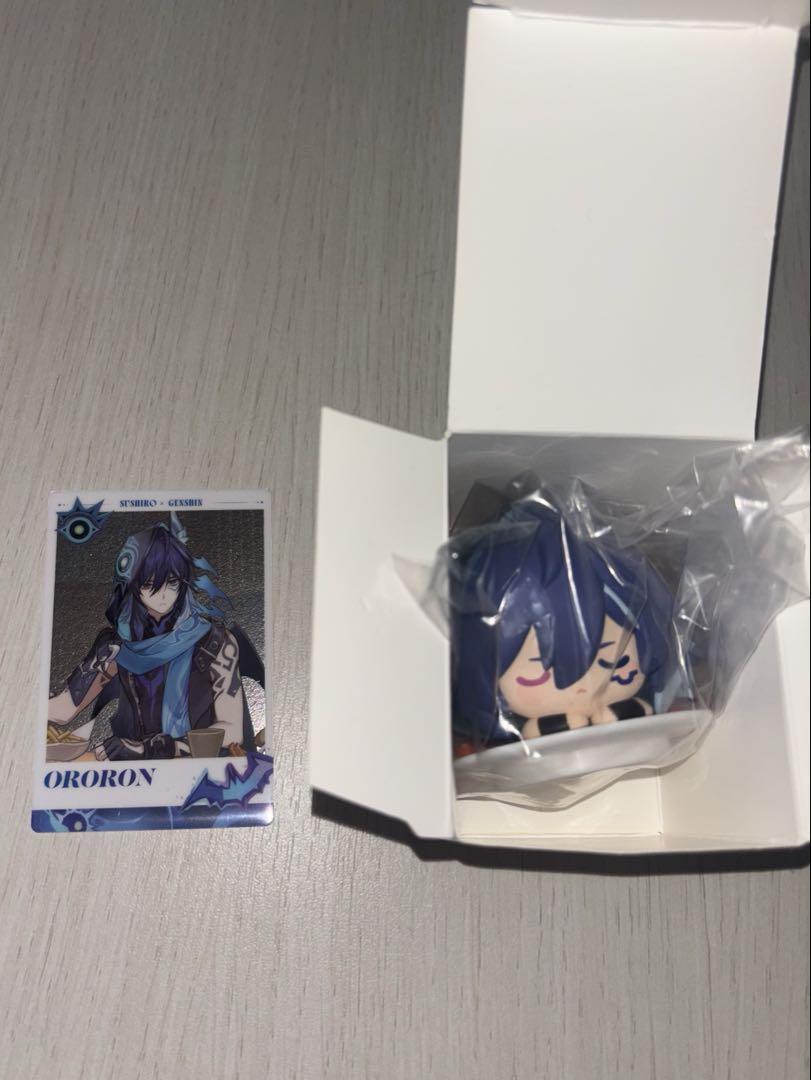 

[USED] Sushiro Genshin Impact Olorun figure and metallic card