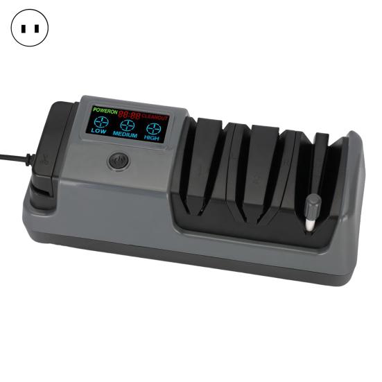 Professional Electric Knife Sharpener Digital Display Adjustable Rotational Speed Precision Angle Guides Serrated Knife Sharpener