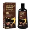 Shampoo Tinta per Capelli 3-in-1 Marrone Castagna - Colore Naturale a Lunga Durata, Delicato sui Capelli, Facile da Applicare e Risciacquare