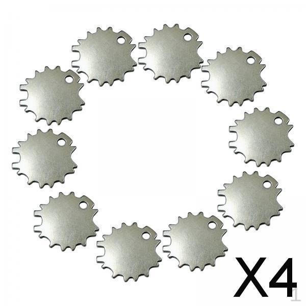 

2x10x Профессиональный инструмент для регулировки ножниц, ключ для регулировки парикмахерских ножниц, 4 шт.