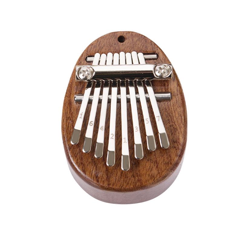 Portable 8-Note Mini Kalimba Thumb Piano for Beginners