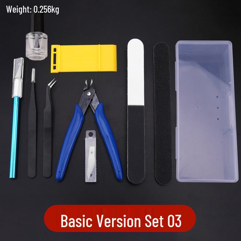 9-Piece Gundam Model Assembly & Polishing Tool Set
