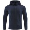 Men’s Quick-Dry Hooded Fleece Jacket for Running and Fitness