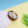 100PCS Cartoon Mini Plate Basket Doll House Miniature Playhouse Kitchen Scene Decoration Mini Basket Doll Accessories Toys