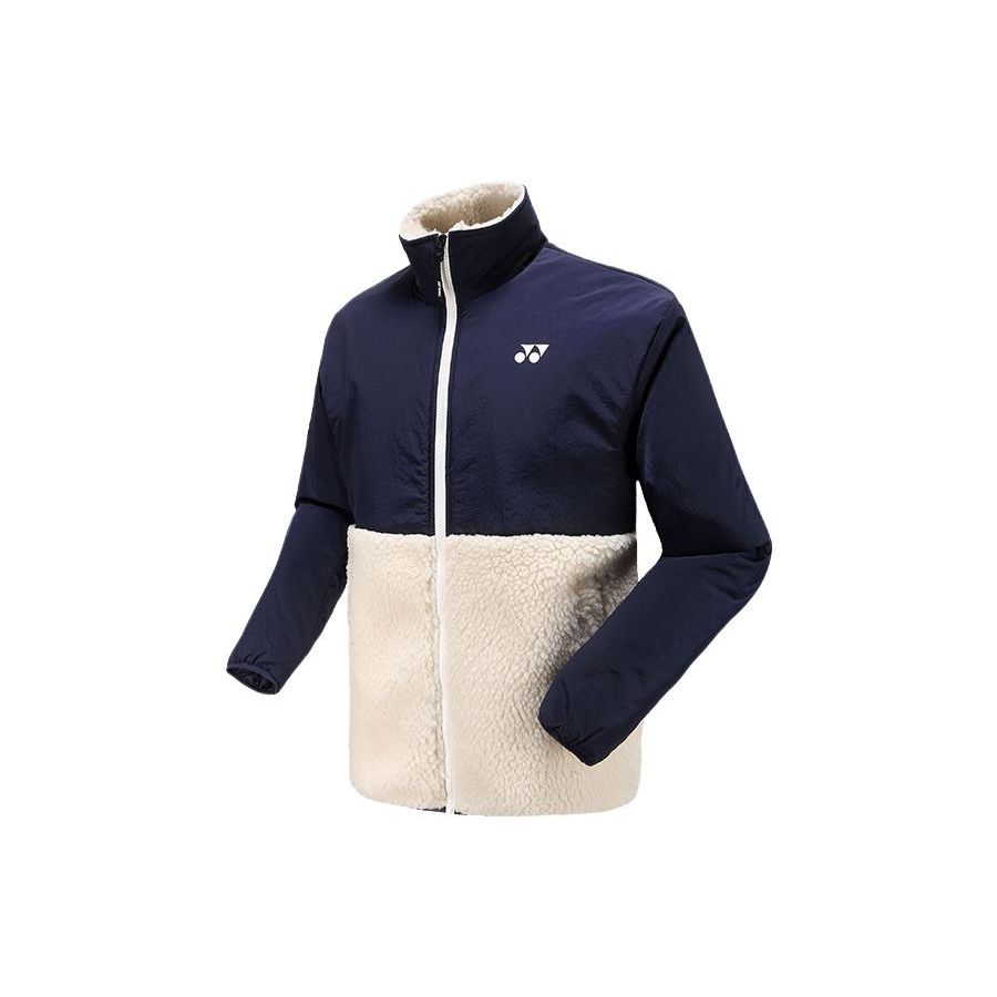 YONEX Freizeit Lockere Bequeme Fleecejacke Unisex Oberbekleidung Marineblau 190012BCR/290012BCR L black