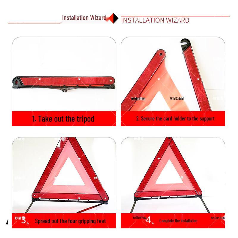 Yedun Falcon Car Reflective Warning Triangle