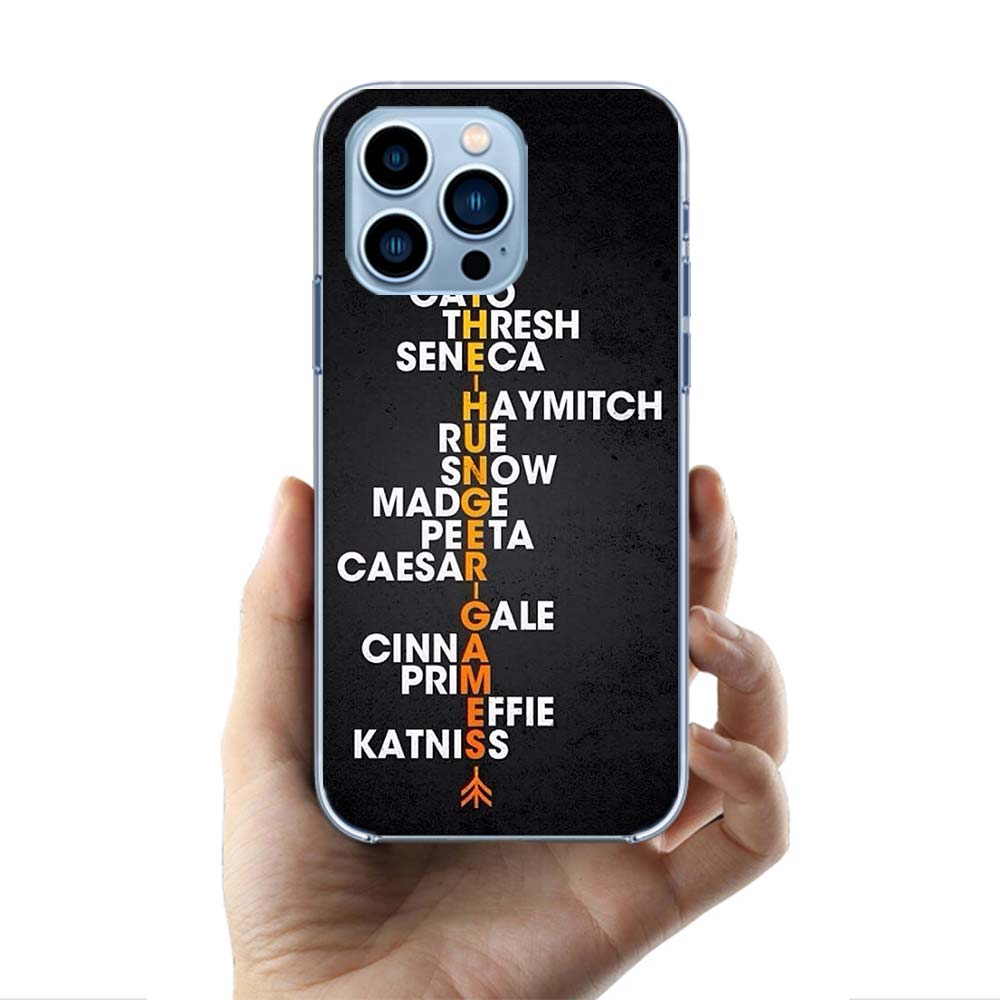 The H-Hungerrrs Games Cases Phone Case For Iphone 17E 16E 17 Air 16 Pro Max 15 Pro 14 Plus 11 13 12 Mini Cover Cases Compatible