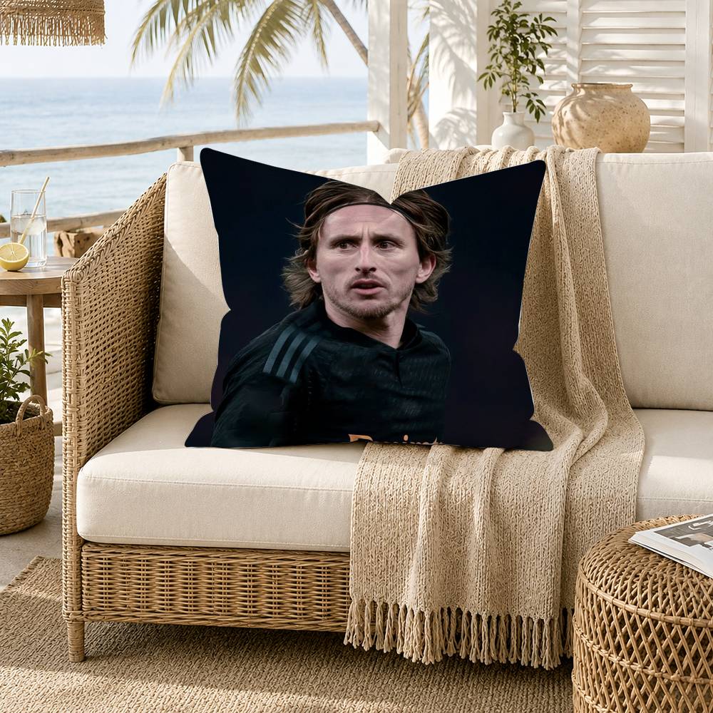 Luka Modric Pillow Case for Sofa Living Room Home office Decor Protective Cover