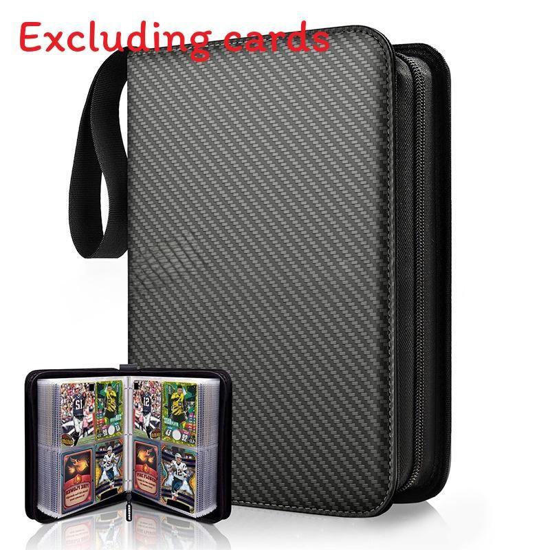 Nine Multi Color Grids Card Binder Holder Collection Book Loose Leaf Collectors