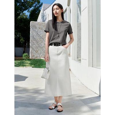 JUZI ANNACO Smart Commuter Studded Round Neck T-Shirt
